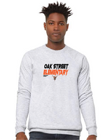 Era Bella + Canvas Unisex Sponge Fleece Raglan Crewneck Sweatshirt Oak25
