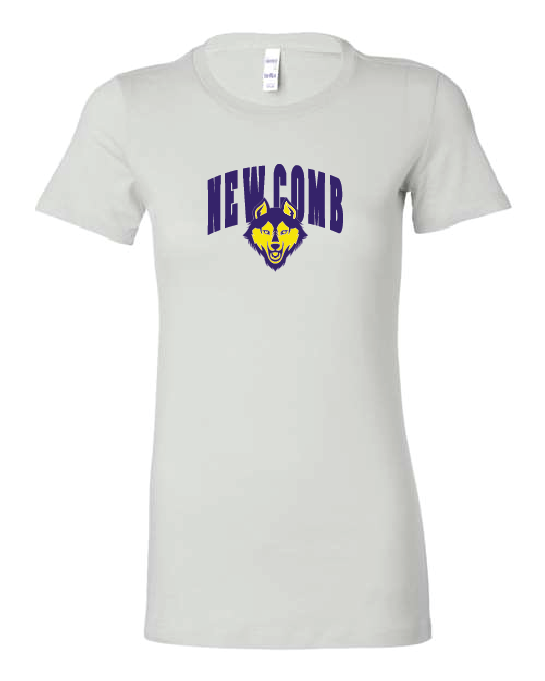 Arched Bella & Canvas Women's Slim Fit Tee NCSHFall25