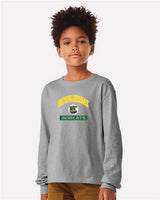 Mantess Bella + Canvas Youth 6oz. Heavyweight Long Sleeve Tee NAC25