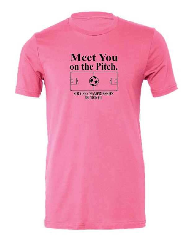 Meet You Bella + Canvas Jersey Tee VII Soccer25