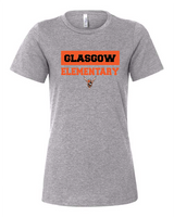 Block  BELLA + CANVAS - Women’s Relaxed Fit Heather CVC Tee Glasgow