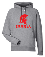 Bold Under Armour Men's Rival Fleece Hooded Sweatshirt Saranac AFL