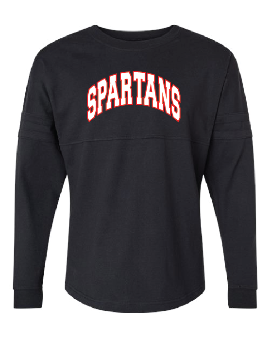 Arched Boxercraft Women's Pom Pom Long Sleeve Jersey T-Shirt 6fund 25