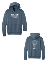 The Griffin B Port & Co™ Easy Fleece Pullover Hooded Sweatshirt Tennis26