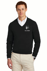 Mascot Brooks Brothers® Cotton Stretch V-Neck Sweater Wills25