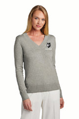 Mascot Brooks Brothers® Women’s Cotton Stretch V-Neck Sweater Wills25