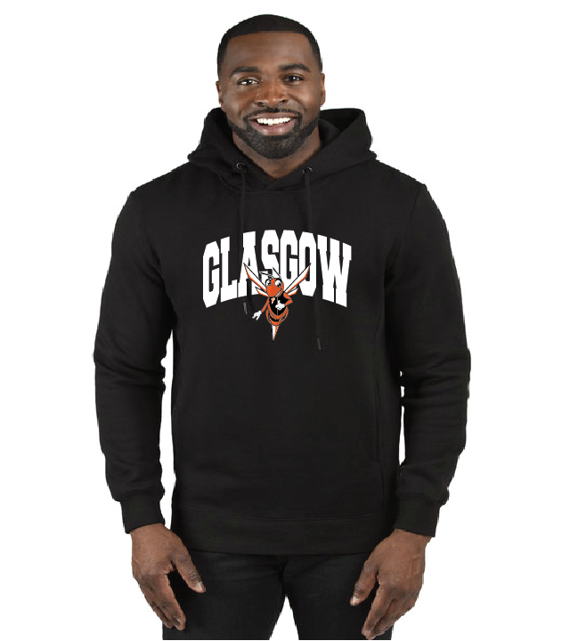 Buzz Threadfast Apparel Unisex Ultimate Fleece Pullover Hooded Sweatshirt Glasgow