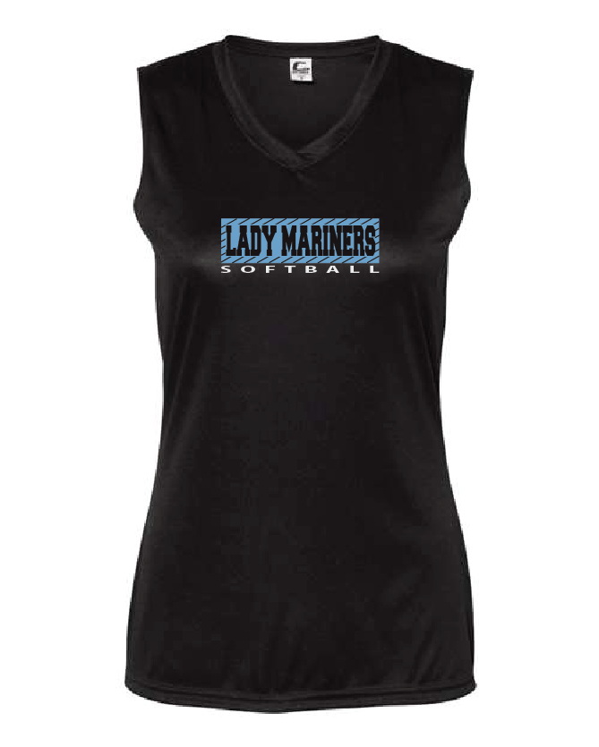 Vortex C2 Sports Women's Sleeveless V-Neck T-Shirt CCLM25