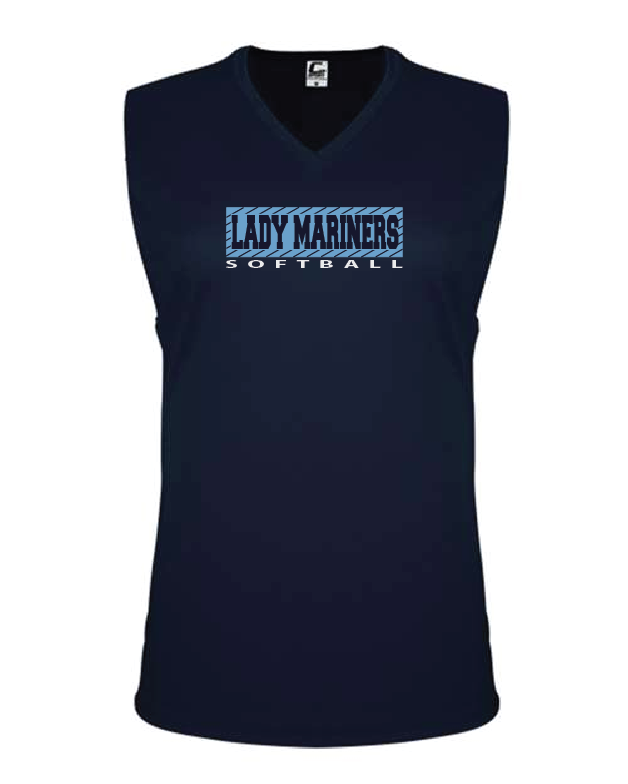 Vortex C2 Sports Women's Sleeveless V-Neck T-Shirt CCLM25