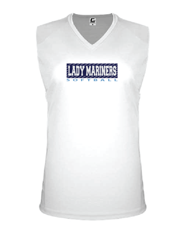 Vortex C2 Sports Women's Sleeveless V-Neck T-Shirt CCLM25