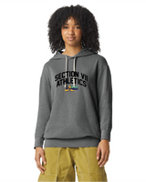 Arched Comfort Colors Unisex Lightweight Cotton Hooded Sweatshirt VII Promo