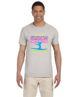 Neon Gildan Adult Softstyle® T-Shirt Gymnastics Championships 24