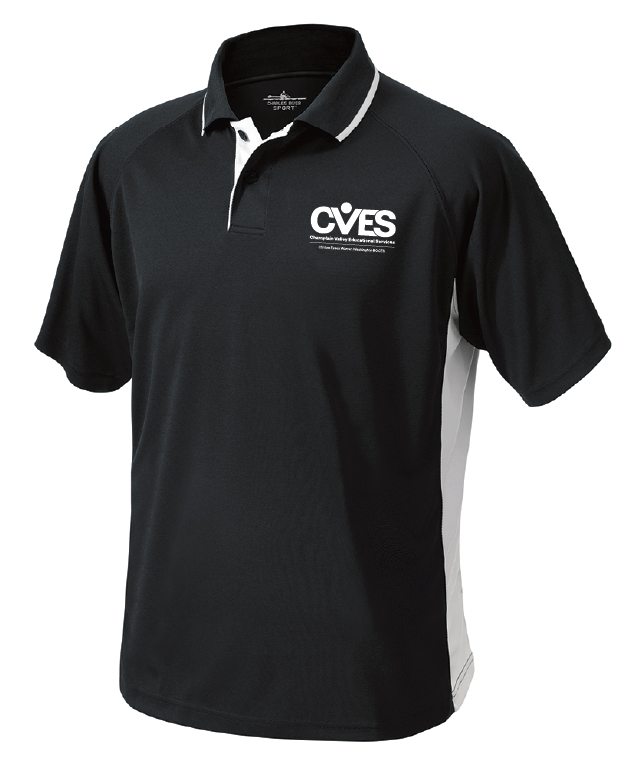 CVESLCOC Charles River Men's Color Blocked Wicking Polo CVES25