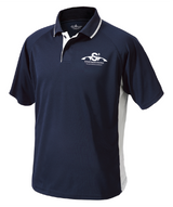 S3LCOC Charles River Men's Color Blocked Wicking Polo CVES25