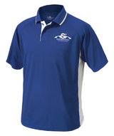 S3LCOC Charles River Men's Color Blocked Wicking Polo CVES25
