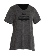 Since 1949 MGMT Charles River Women's Space Dye Performance Tee CVES25