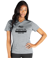 Since 1949 MGMT Charles River Women's Space Dye Performance Tee CVES25