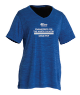 Since 1949 RISE Charles River Women's Space Dye Performance Tee CVES25
