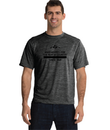 Since 1949 S3 Charles River Men's Space Dye Performance Tee CVES25
