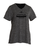 Since 1949 S3 Charles River Women's Space Dye Performance Tee CVES25