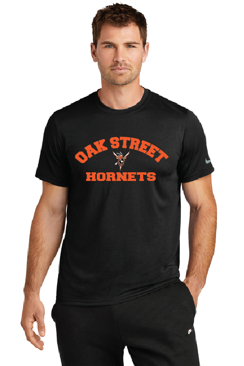 Classic Nike Swoosh Sleeve rLegend Tee Oak