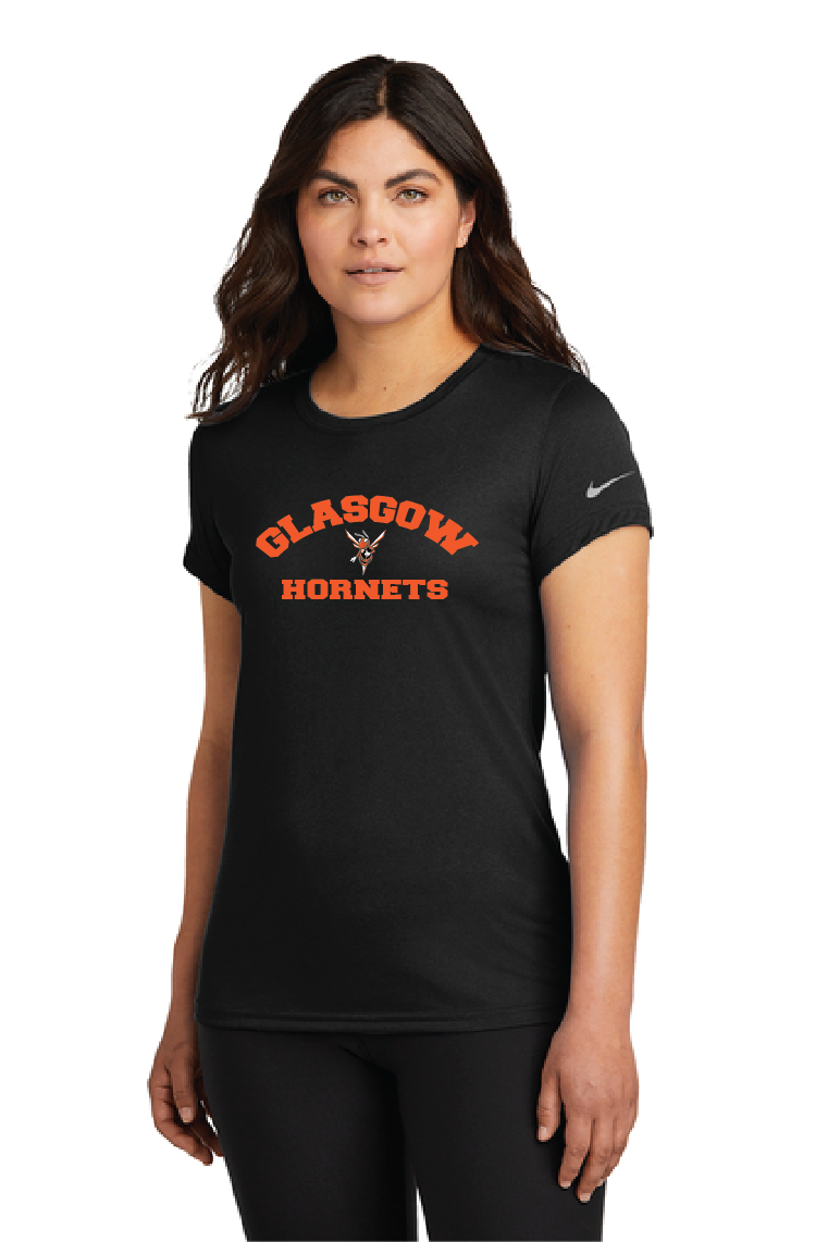 Classic Nike Women's Swoosh Sleeve rLegend Tee Glasgow