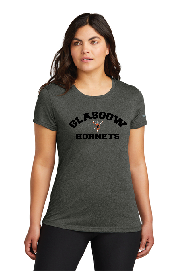 Classic Nike Women's Swoosh Sleeve rLegend Tee Glasgow