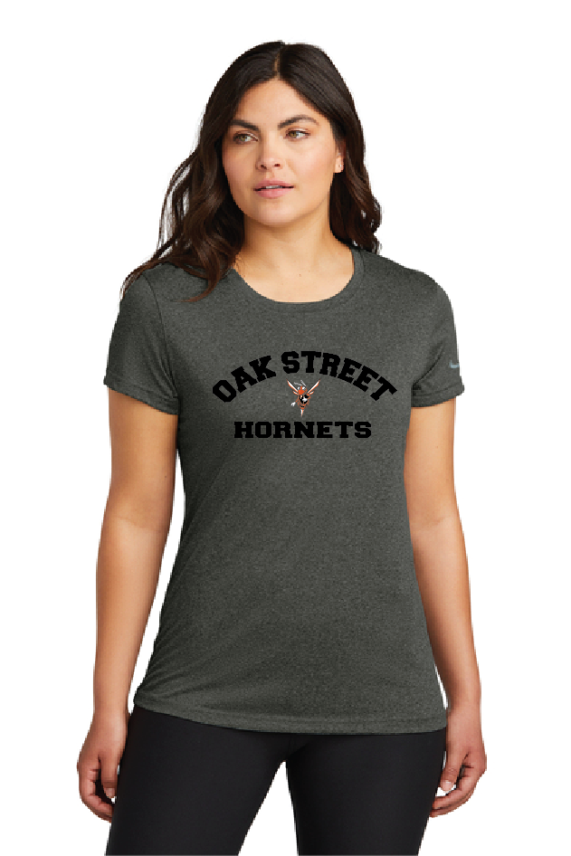 Classic Nike Women's Swoosh Sleeve rLegend Tee Glasgow