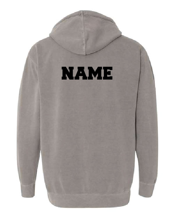 Handstand Comfort Color w.NAME Unisex Garment-Dyed Hooded SweatshirtGymPHS
