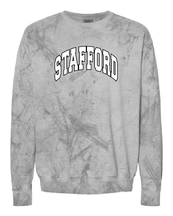 Arched Comfort Colors Unisex Colorblast™ Crewneck Sweatshirt SMS25
