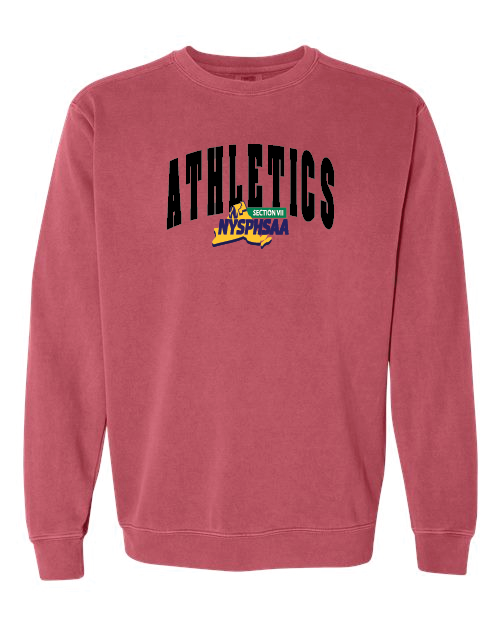 Arched Comfort Colors Unisex Garment-Dyed Crewneck Sweatshirt VII Branded