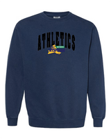 Arched Comfort Colors Unisex Garment-Dyed Crewneck Sweatshirt VII Branded