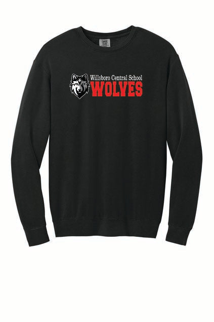 Fenced Comfort Colors® Lightweight Crewneck Sweatshirt Wills25