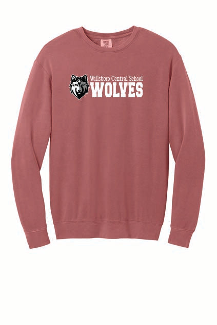 Fenced Comfort Colors® Lightweight Crewneck Sweatshirt Wills25