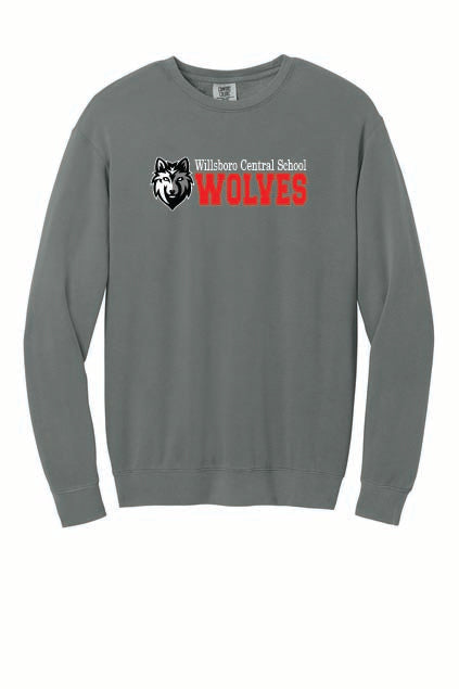 Fenced Comfort Colors® Lightweight Crewneck Sweatshirt Wills25