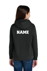 Handstand Comfort Colors® w.NAME Youth Lightweight Hooded Sweatshirt GymPHS