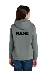 Handstand Comfort Colors® w.NAME Youth Lightweight Hooded Sweatshirt GymPHS