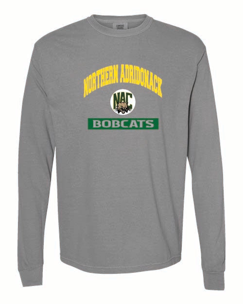 Mantess Comfort Color Garment-Dyed Heavyweight Long Sleeve T-Shirt NAC25