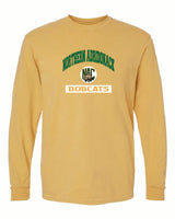 Mantess Comfort Color Garment-Dyed Heavyweight Long Sleeve T-Shirt NAC25