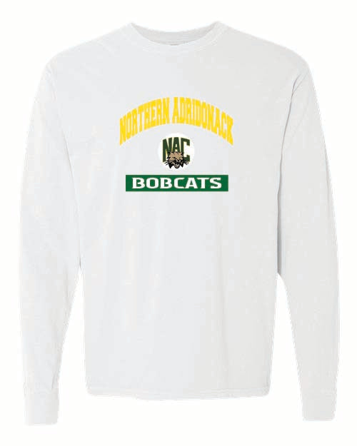 Mantess Comfort Color Garment-Dyed Heavyweight Long Sleeve T-Shirt NAC25