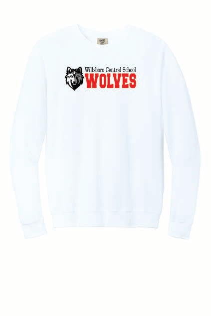 Fenced Comfort Colors® Lightweight Crewneck Sweatshirt Wills25