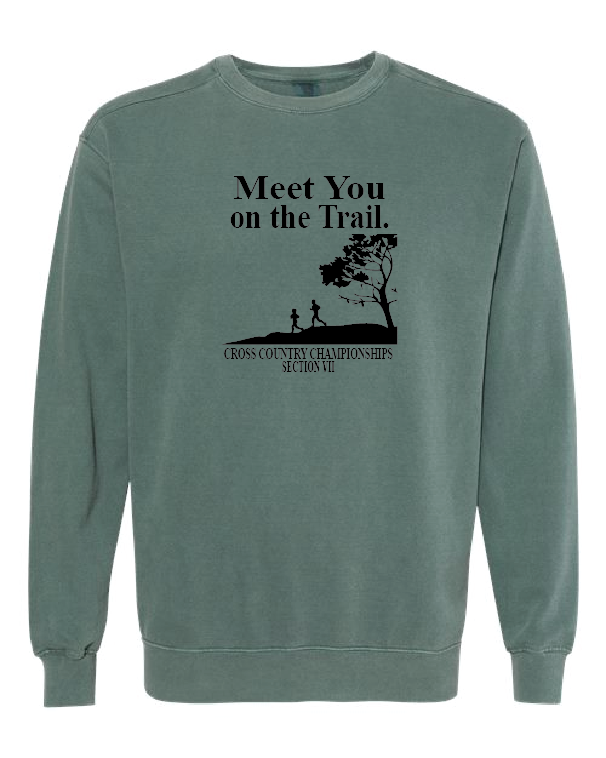 Meet You Comfort Colors Unisex Garment-Dyed Crewneck Sweatshirt 2.0  VII XC 25