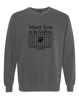 Meet You Comfort Colors Unisex Garment-Dyed Crewneck Sweatshirt VII Football25