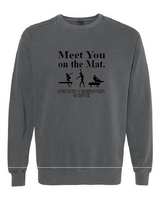Meet You Comfort Colors Unisex Garment-Dyed Crewneck Sweatshirt VII Gymnastics25