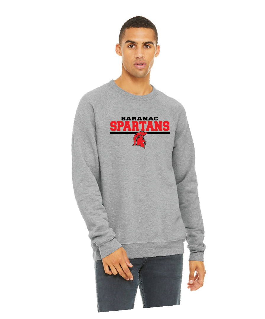 Coyle Bella + Canvas Youth Sponge Fleece Raglan Sweatshirt Saranac 6th