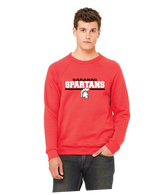 Coyle Bella + Canvas Youth Sponge Fleece Raglan Sweatshirt Saranac 6th