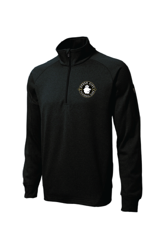 Crest Sport-Tek® Tech Fleece 1/4-Zip Pullover Queens City FC