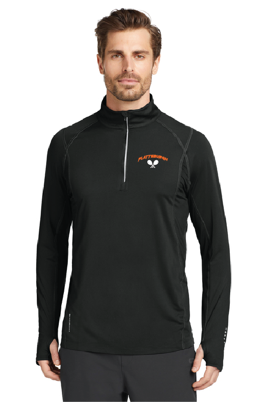 Crossed OGIO® Nexus 1/4-Zip Pullover Black