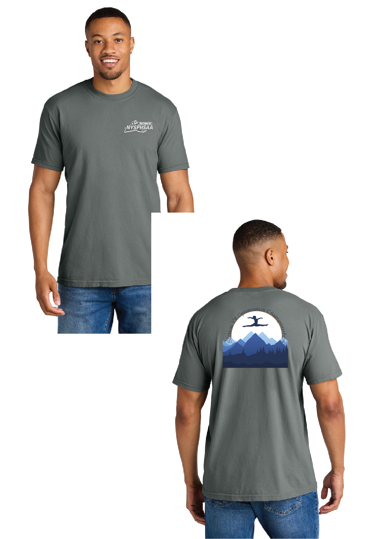 Summit Comfort Colors® Heavyweight Ring Spun Tee GymnasticsFall26