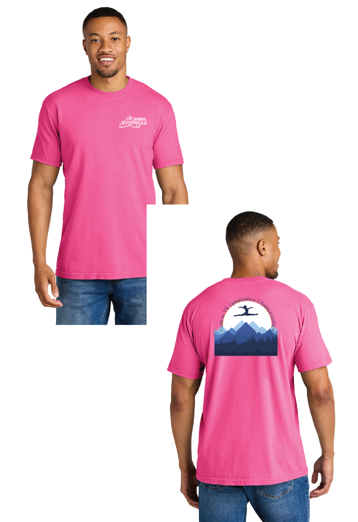 Summit Comfort Colors® Heavyweight Ring Spun Tee GymnasticsFall26